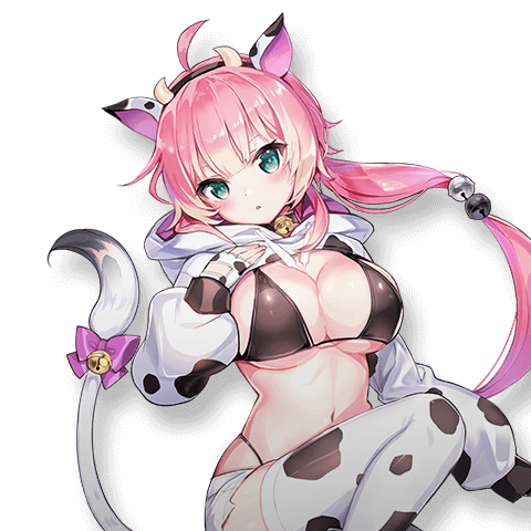 chii milk cow artwork